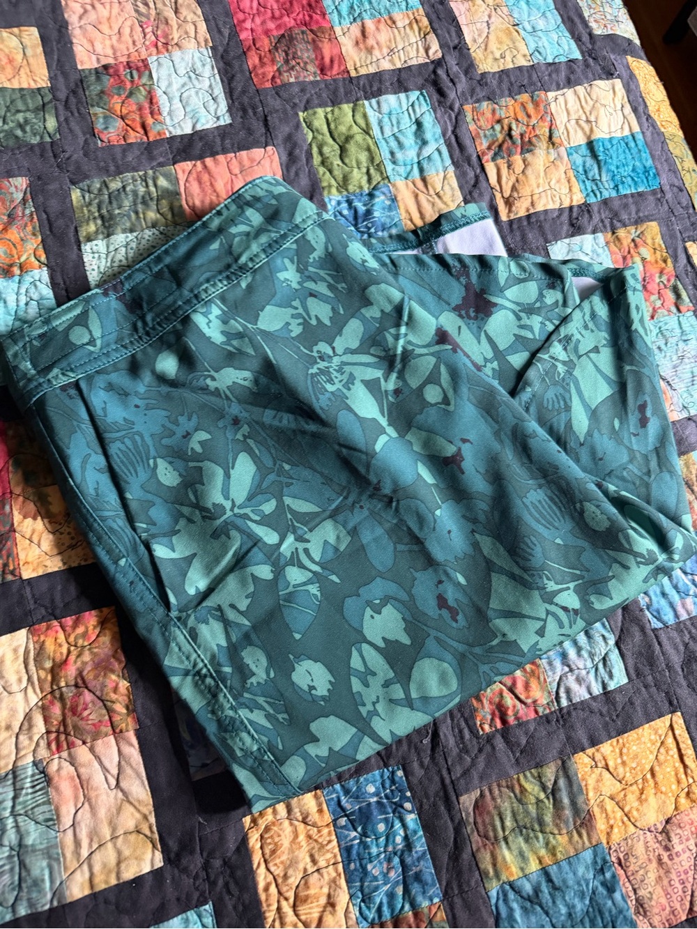 Ripskirt Teal Floral Print Skirt